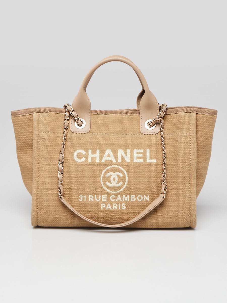 Chanel Beige Tote hotsell Bag