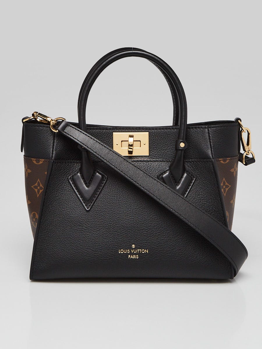Louis Vuitton Black Nappa Leather On My Side PM Bag | Yoogi's Closet