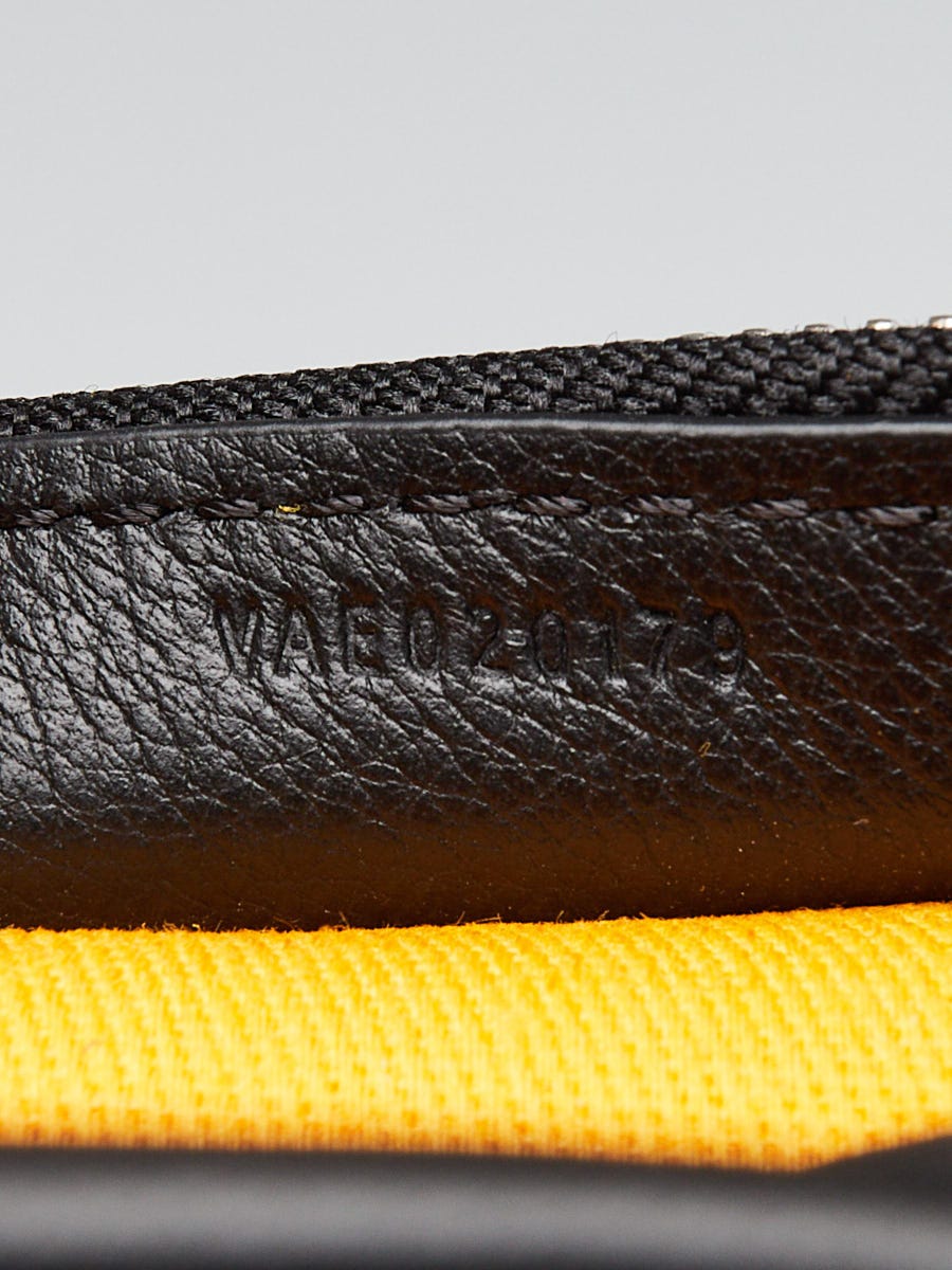 Goyard Black Chevron Print Coated Canvas Jouvence Toiletry Pouch