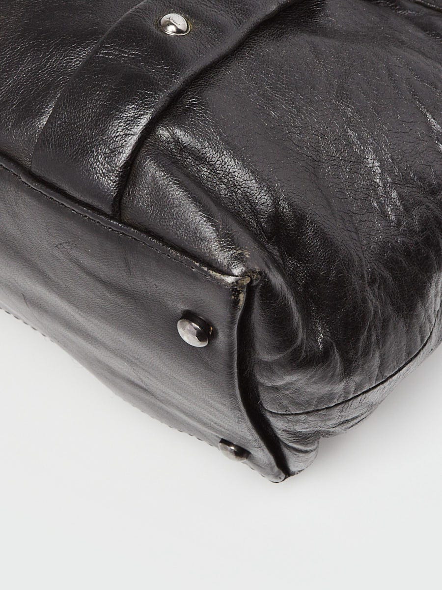 Chanel Black Quilted Lambskin Leather 8 Knots Tote Bag | Yoogi's
