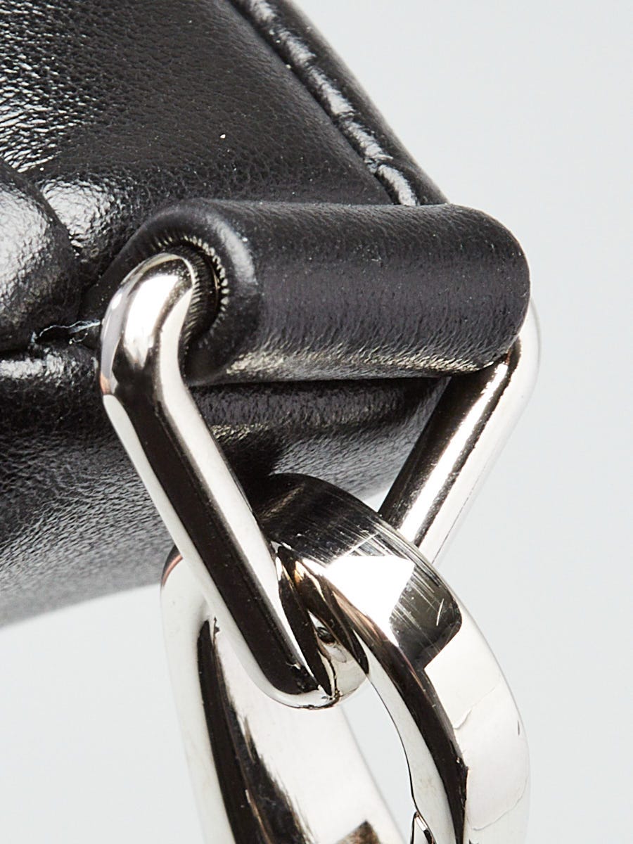 Prada Black Grace Lux Leather Triangle Pouch Bag 1NE039 Prada Black Grace Lux Leather Triangle Pouch Bag 1NE039
