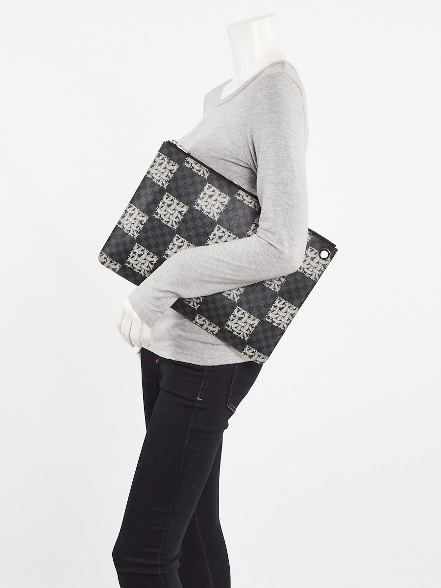 Louis Vuitton x Christopher Nemeth Damier Graphite Canvas Pochette