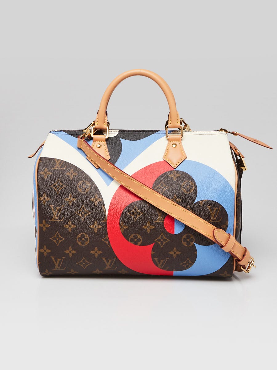 Louis Vuitton Monogram Canvas Game On Speedy 30 Bandouliere Bag Yoogi s Closet