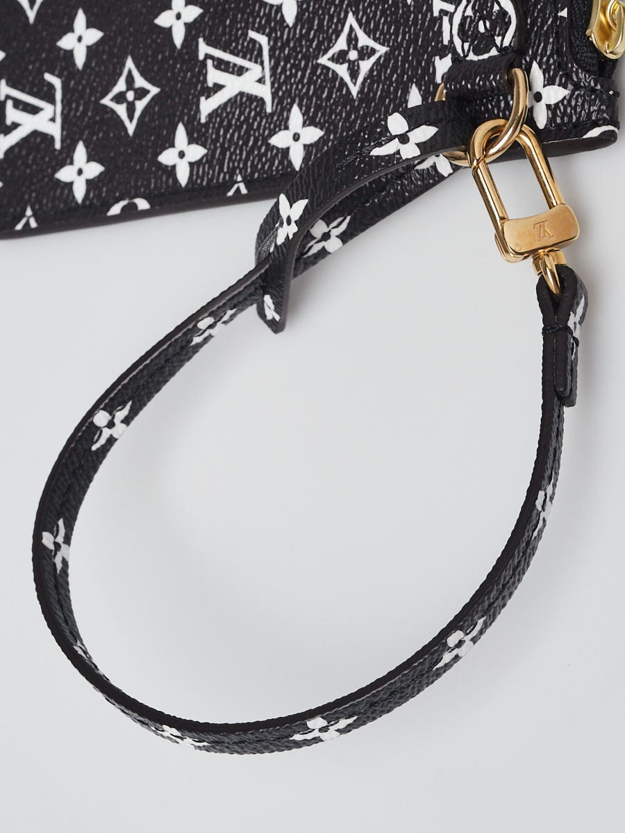 Louis Vuitton Black/White Monogram Canvas Jungle Neverfull