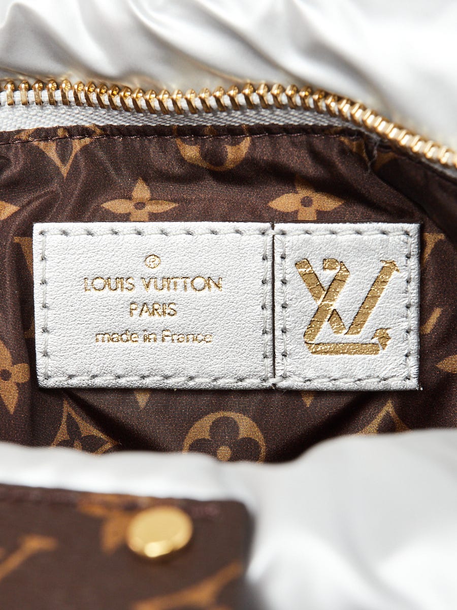 Louis Vuitton Navy Silver Econyl Monogram Pillow Maxi Multi