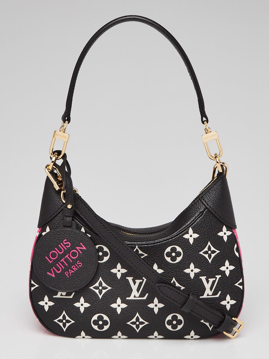 Louis Vuitton Black White Pink Monogram Empreinte Leather Spring in the City Bagatelle NM Bag Yoogi s Closet