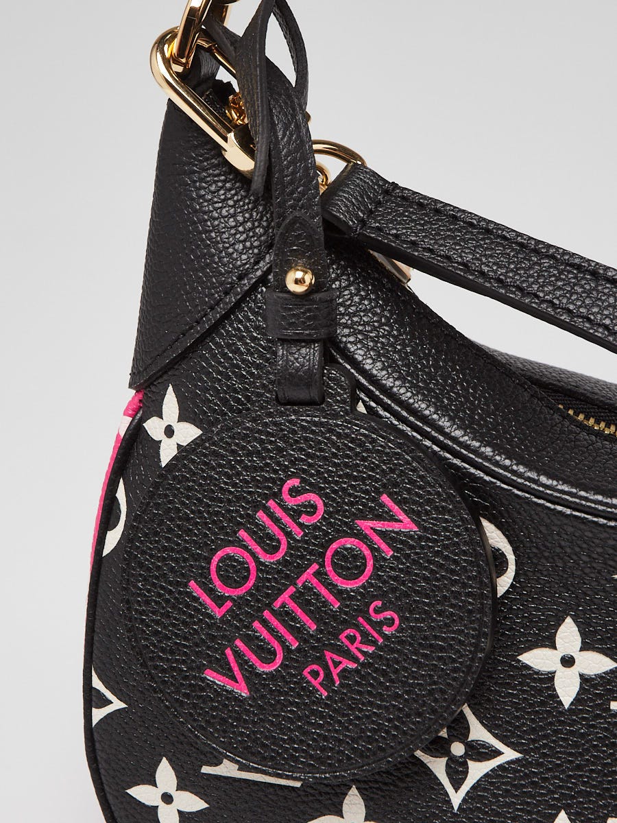 Louis Vuitton Black/White/Pink Monogram Empreinte Leather