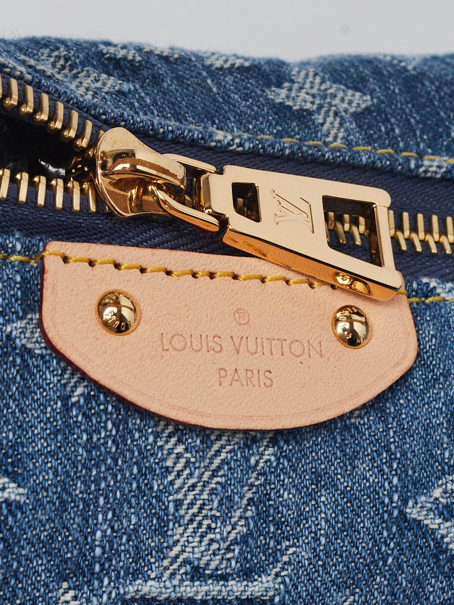 Louis Vuitton Blue Monogram Denim Remix Hills Pochette | Yoogi's
