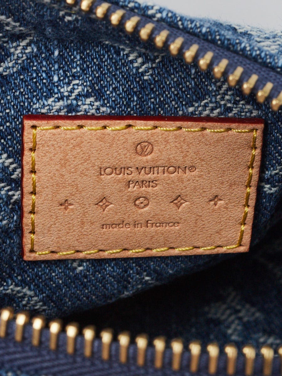 Louis Vuitton Blue Monogram Denim Remix Hills Pochette | Yoogi's