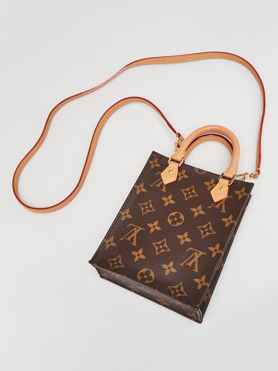 トートバッグ LOUIS VUITTON Petit Sac Plat Louis Vuitton Monogram Canvas Petit Sac Plat Bag | Yoogi's