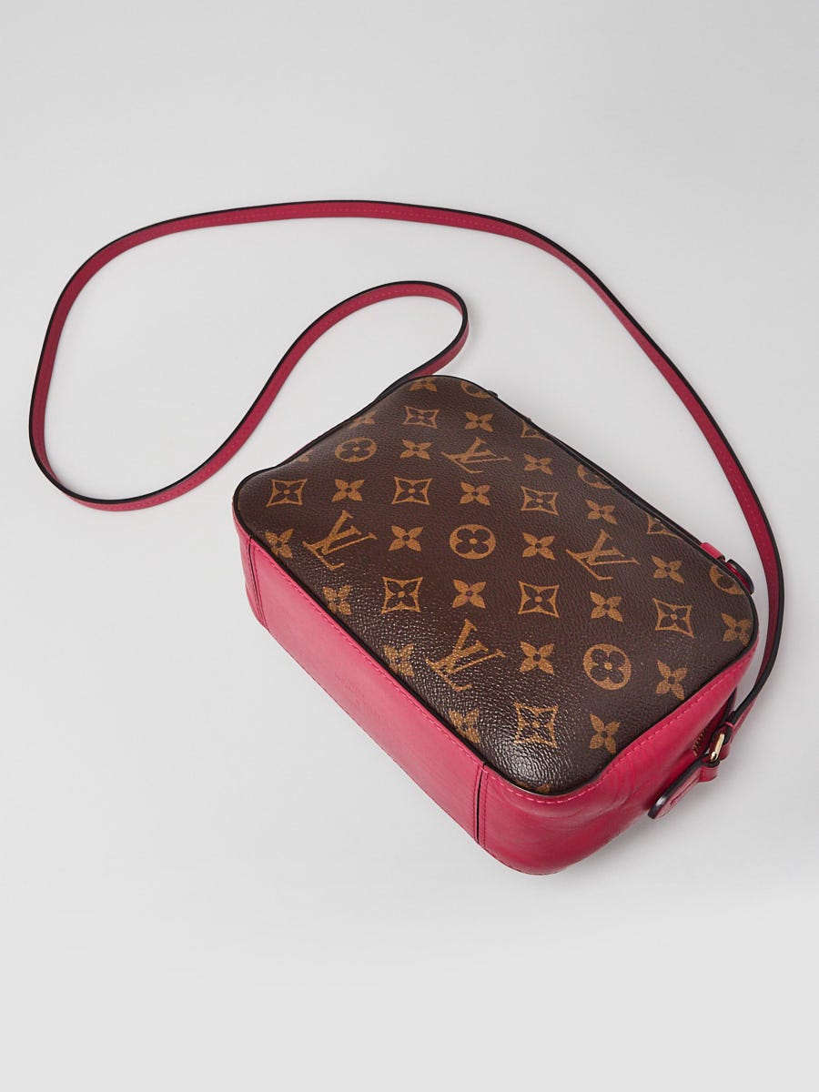 Louis Vuitton Freesia Monogram Canvas Saintonge Crossbody Bag