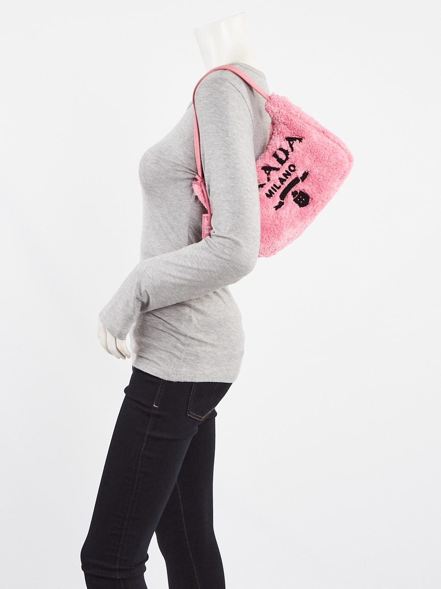 Prada Petalo Terry Cloth Re-Edition 2000 Mini Bag | Yoogi's Closet
