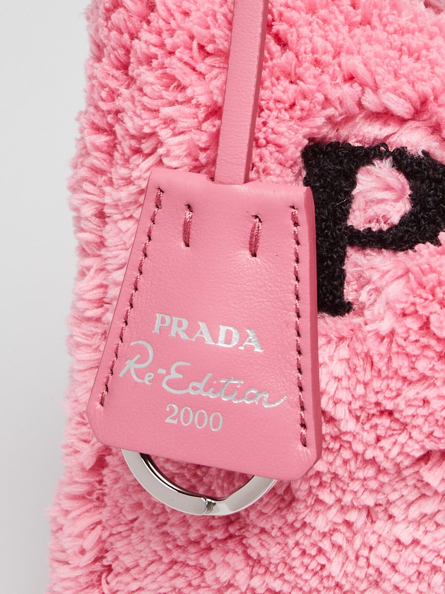 Prada Petalo Terry Cloth Re-Edition 2000 Mini Bag | Yoogi's Closet