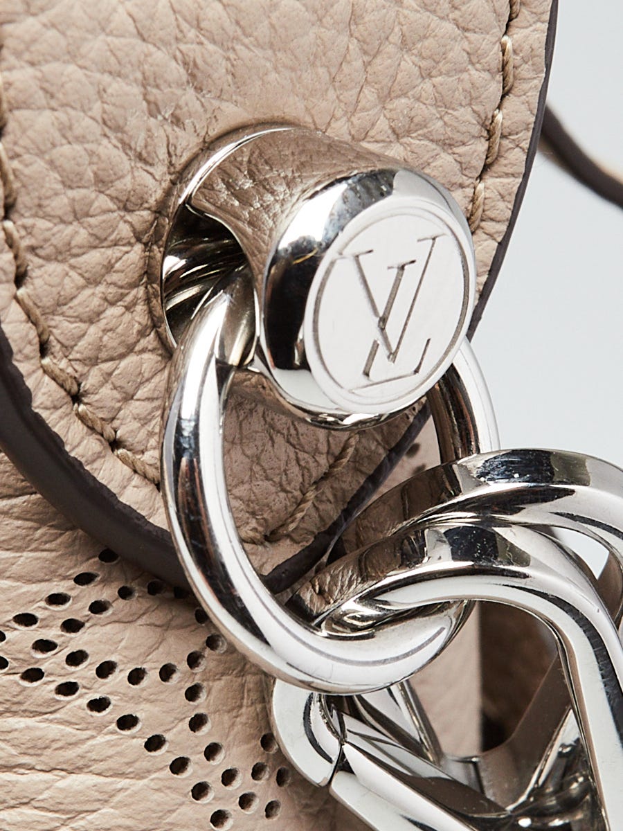 Louis Vuitton Galet Monogram Mahina Leather Hand It All MM Bag