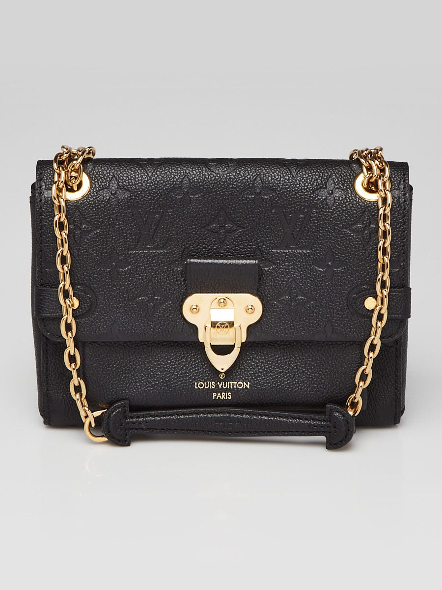 Louis Vuitton Black Monogram Empreinte Leather Vavin BB Bag | Yoogi's Closet