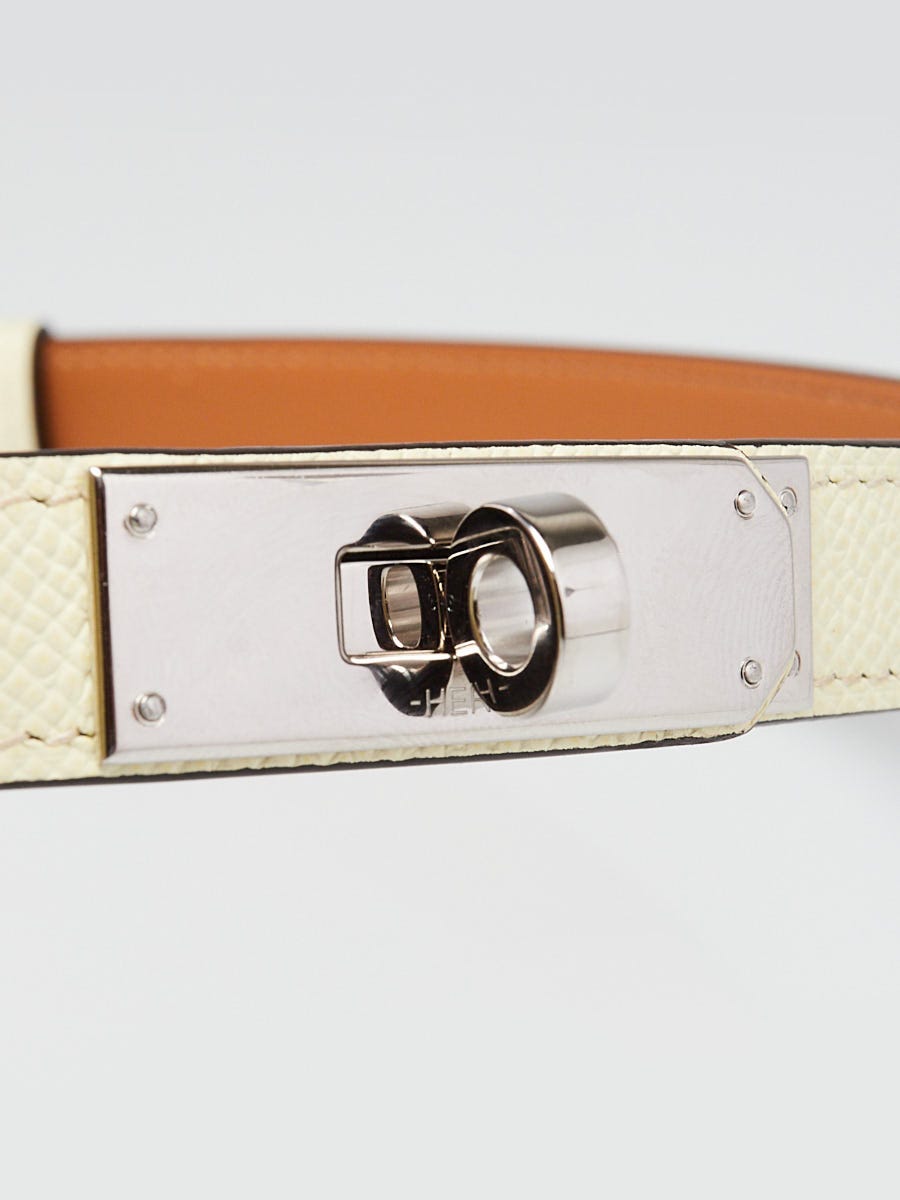 【ポーチ付 /Jaune Milton】HERMES Kelly Pocket 18 ベルト Hermes Jaune Milton Epsom Leather Kelly Pocket 18 Belt