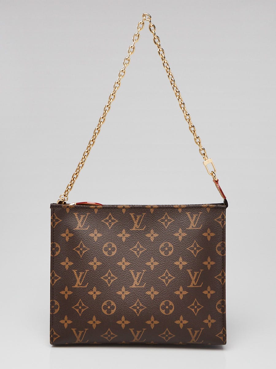 Authentic LOUIS VUITTON Poche Toilette 26 Monogram Cosmetics Pouch Zip  Vintage