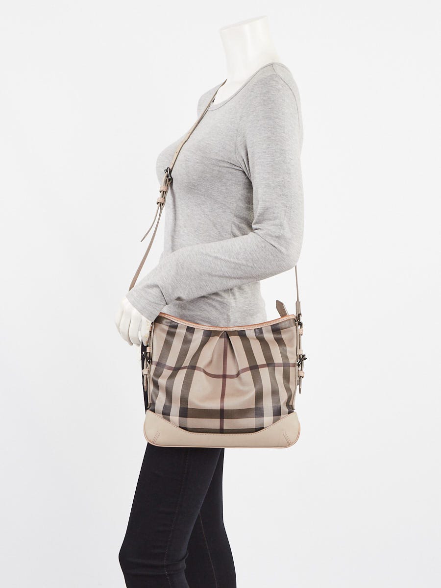 Burberry Smoked Trench Coated Canvas Hartham Crossbody Bag