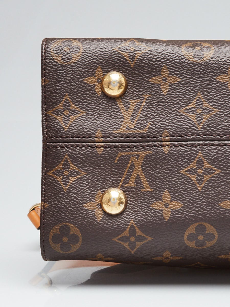 【希少】 LOUIS VUITTON LV Monogram Tuileries ハンドバッグ Louis Vuitton Monogram Canvas and Tricolor Leather Tuileries