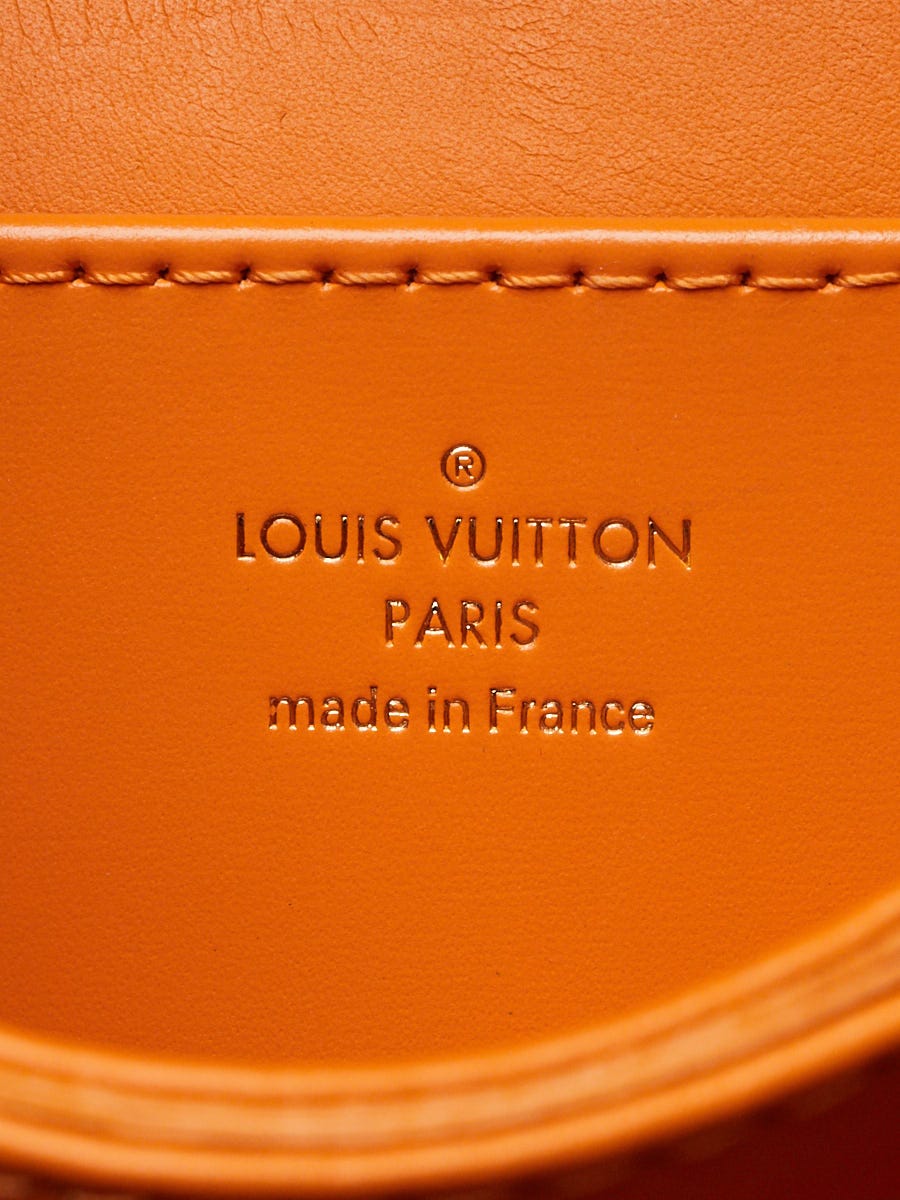 Louis Vuitton Orange Leather Rose Des Vents PM Bag | Yoogi's Closet