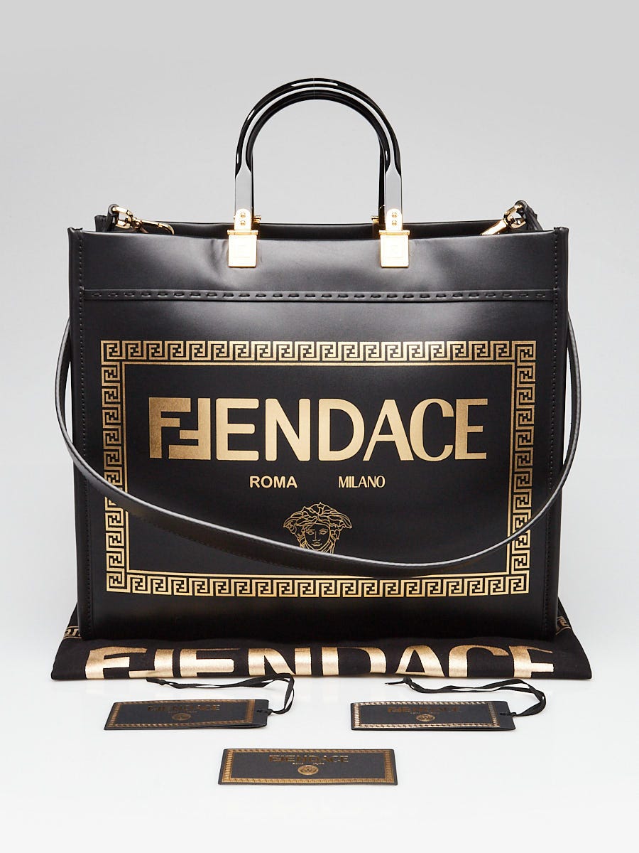 FENDI(フェンディ)/正規品/関税送料込み Sunshine shopper bag 送料関税込☆FENDI サンシャイン Sunshine ショッパー スモール