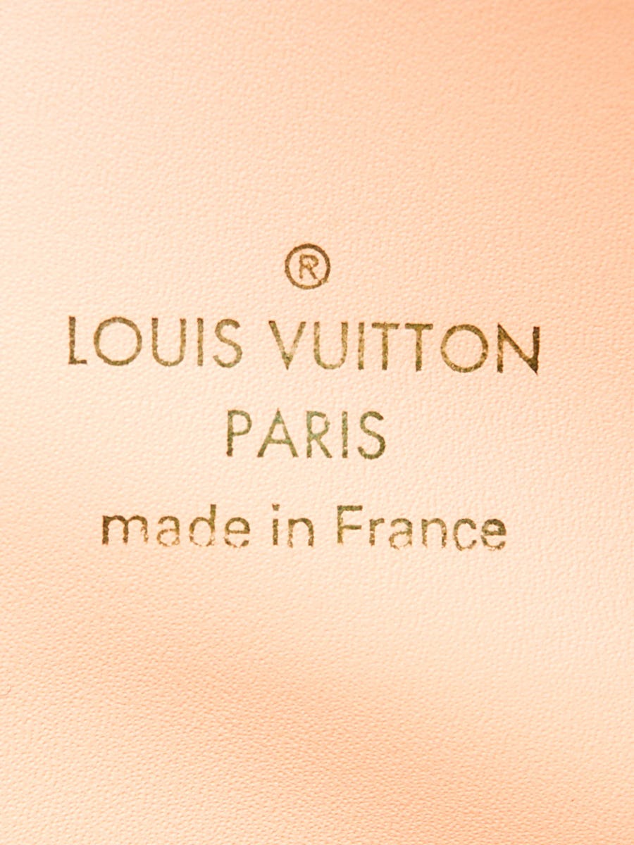 Louis Vuitton Damier Canvas Double Zip Pochette Bag | Yoogi's Closet