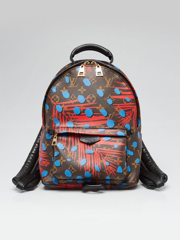 Louis Vuitton Limited Edition Monogram Canvas Jungle Dots Palm Springs Backpack PM Bag | Yoogi's Closet Louis Vuitton Limited Edition Monogram Canvas Jungle Dots Palm Springs Backpack PM Bag | Yoogi's Closet