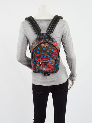 Louis Vuitton Limited Edition Monogram Canvas Jungle Dots Palm Springs Backpack PM Bag | Yoogi's Closet Louis Vuitton Limited Edition Monogram Canvas Jungle Dots Palm Springs Backpack PM Bag | Yoogi's Closet