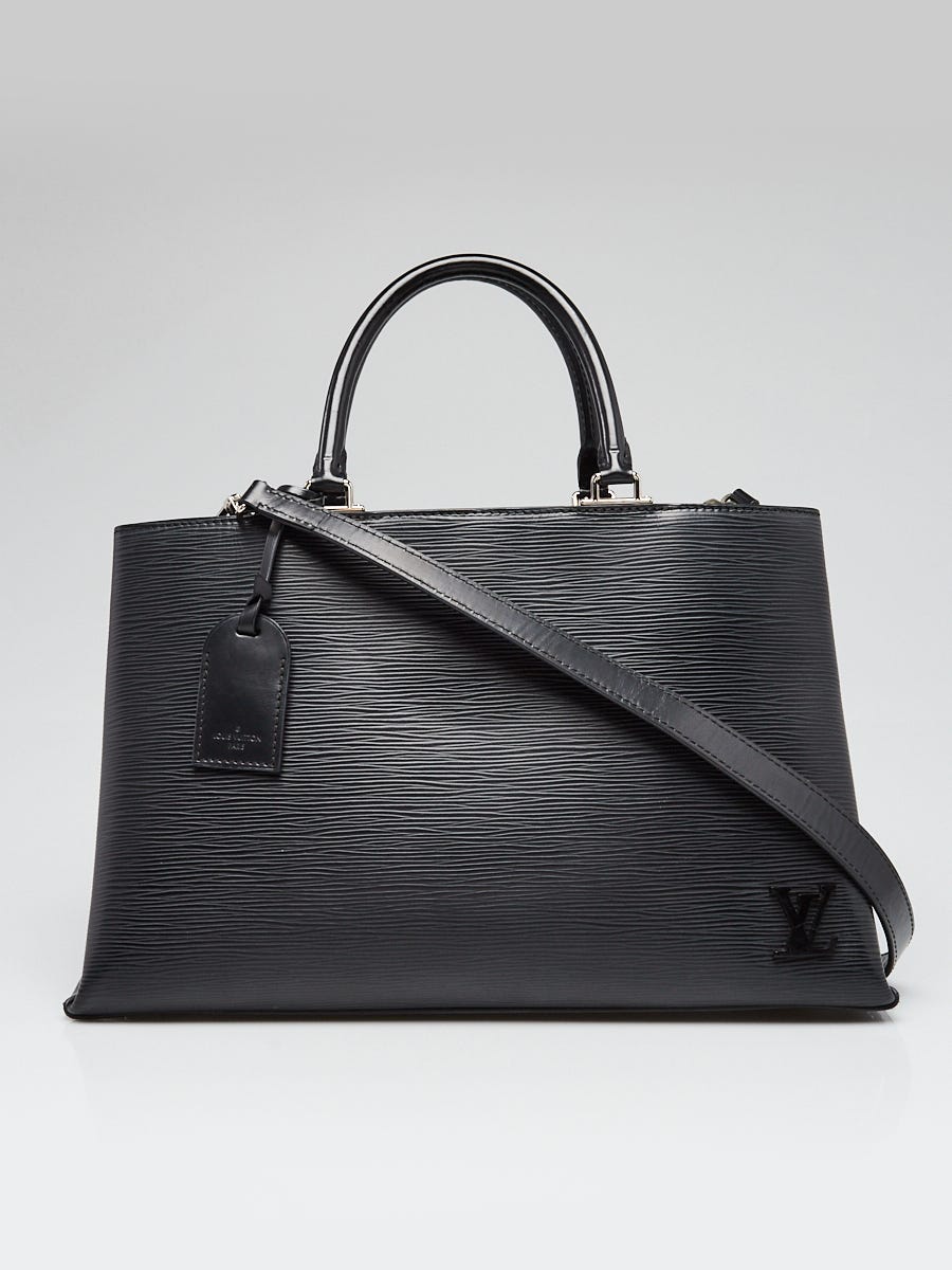 Louis Vuitton Black Epi Leather Kleber MM Bag | Yoogi's Closet
