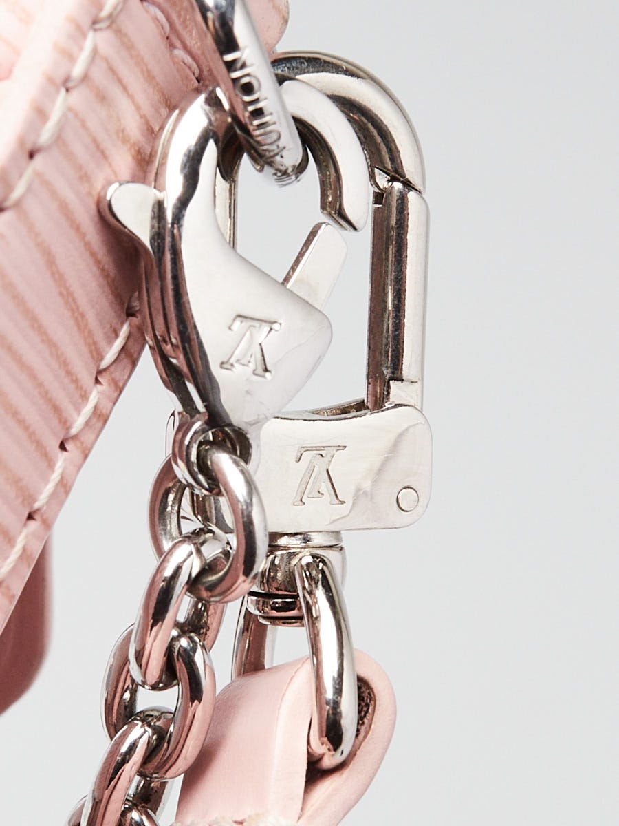 Louis Vuitton Rose Ballerine Epi Leather Easy Pouch on Strap Bag