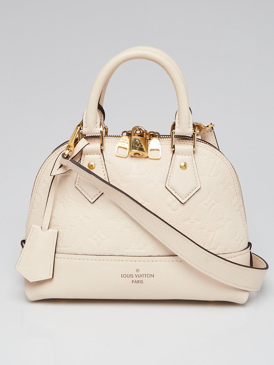 Louis Vuitton Cream Monogram Empreinte Leather Neo Alma BB Bag | Yoogi's  Closet