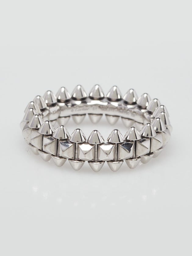 Cartier 18k White Gold Clash de Cartier Small Model Ring Size 51/5.75