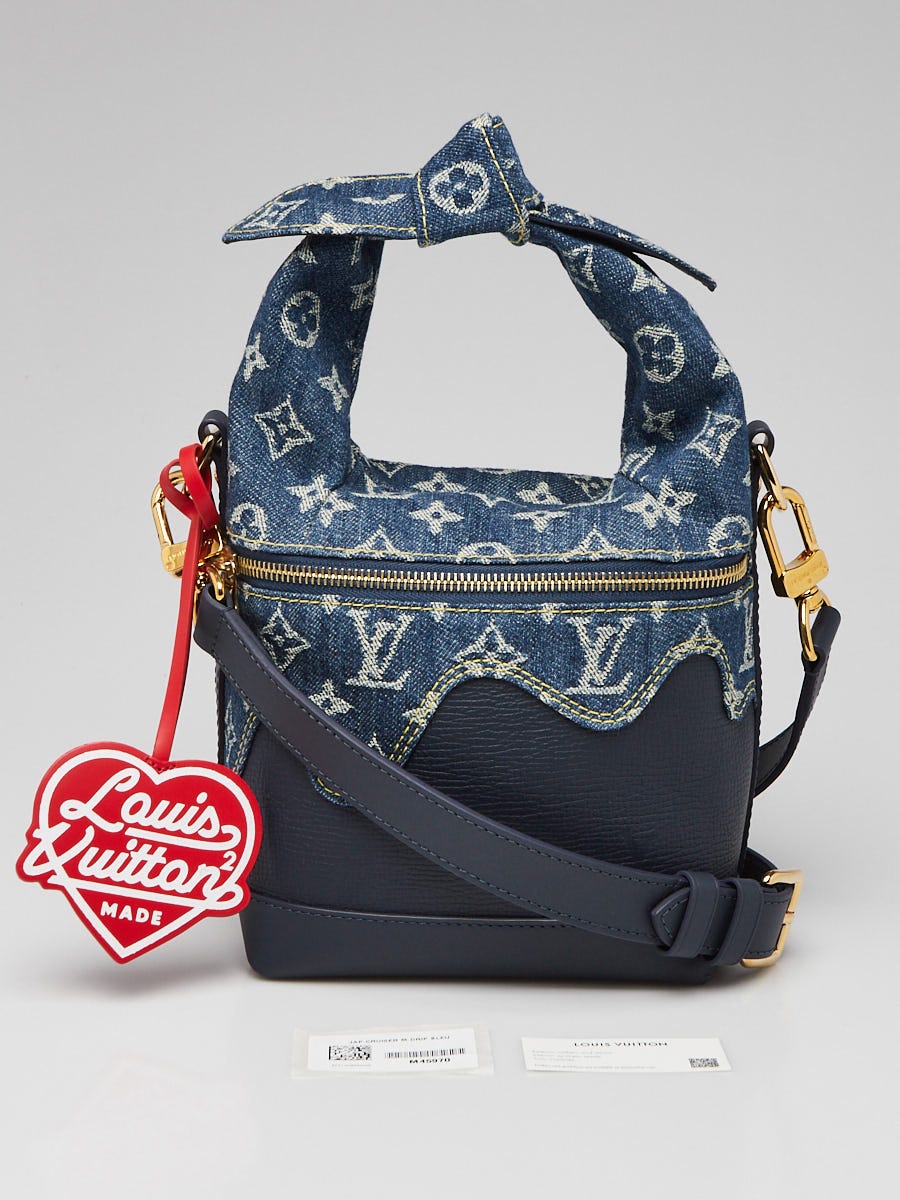 Louis Vuitton x NIGO Blue Monogram Denim Japanese Cruiser Bag | Yoogi's  Closet