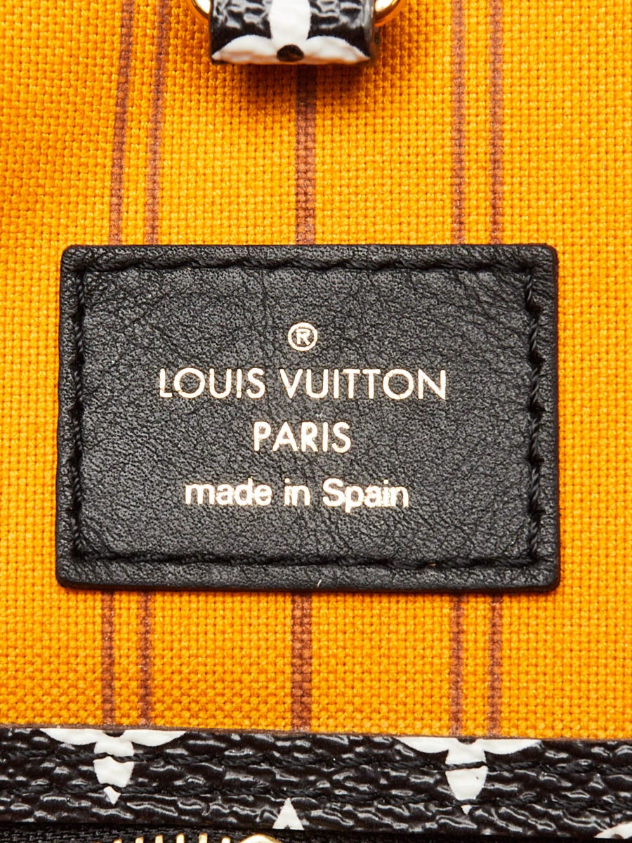 Louis Vuitton Limited Edition Black/Caramel Monogram Jungle
