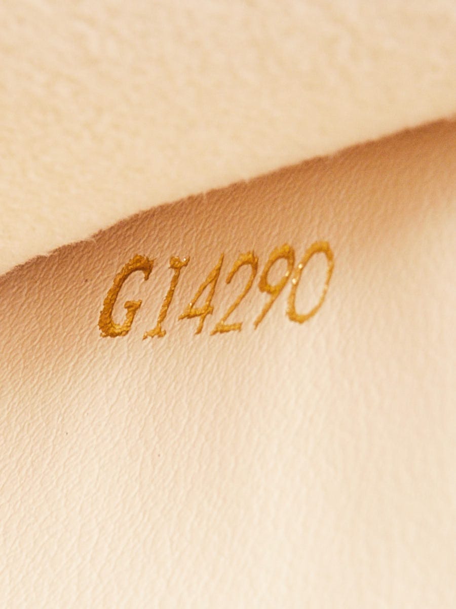 Louis Vuitton Cream/Bois de Rose Monogram Giant Empreinte Double