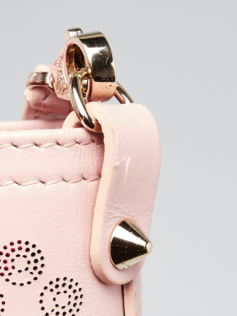 Christian Louboutin Rosy Pink Leather Loubinthesky Nano Cabata