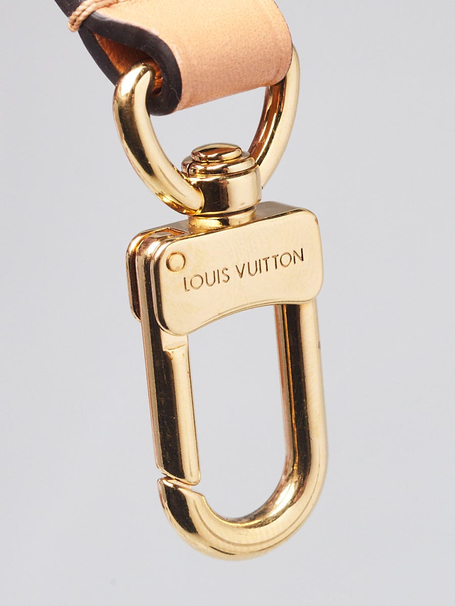 Louis Vuitton Brown/Pink Leather Braided Strap | Yoogi's Closet