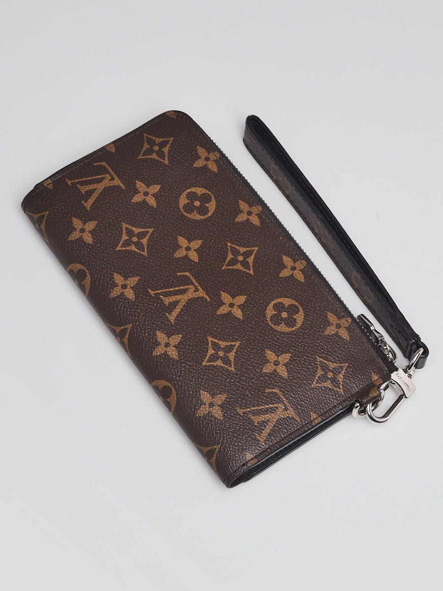 Louis Vuitton Monogram Macassar Canvas Dragonne Zippy Wallet