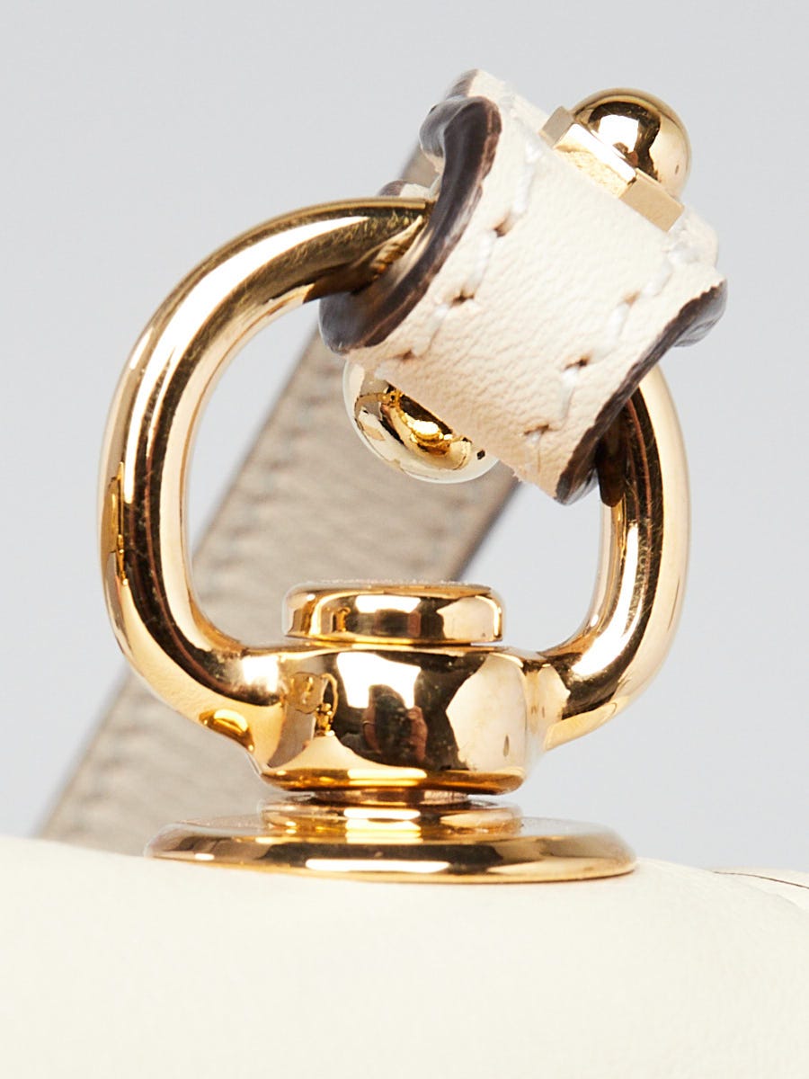 Gucci White Leather Blondie Mini Crossbody Bag | Yoogi's Closet