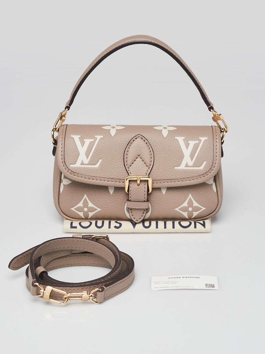 Louis Vuitton Bi-Color Tourterelle/Cream Monogram Empreinte
