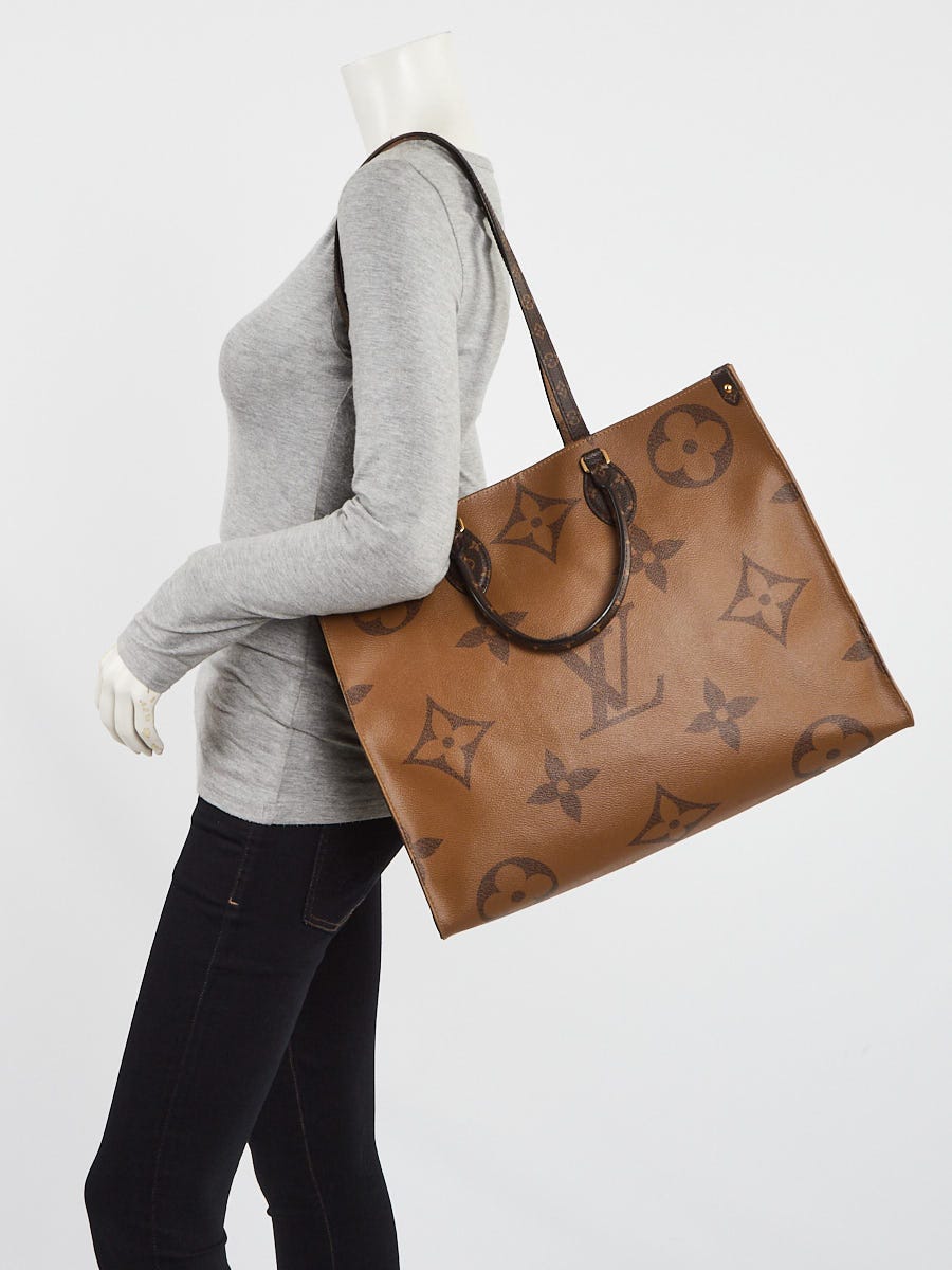 【上品☆収納力抜群】Louis Vuitton★リヴァージュGMバッグ 上品☆収納力抜群】Louis Vuitton☆リヴァージュGMバッグ