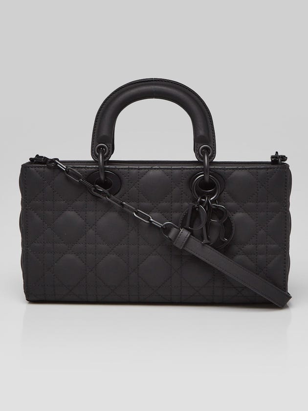 Lady Dior Matte Black Cannage Calfskin Dior Lady Dior Ultra Matte