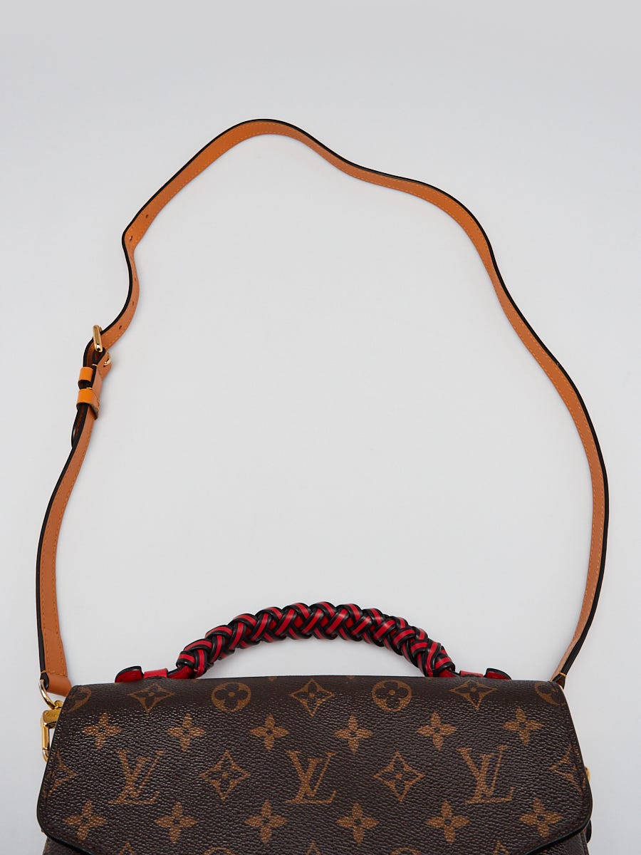 Louis Vuitton Monogram Canvas Braided Handle Pochette Metis Bag