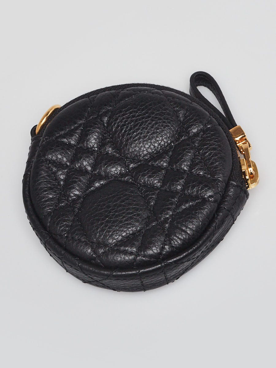 小物 Dior Embossment Logo leather Coin Case 1