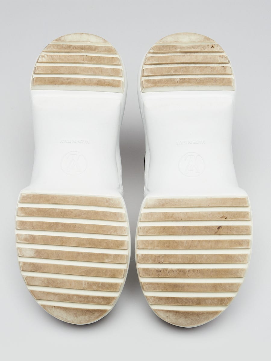 Louis Vuitton White/Monogram Coated Canvas/Fabric Archlight Sneaker Size 5.5/36