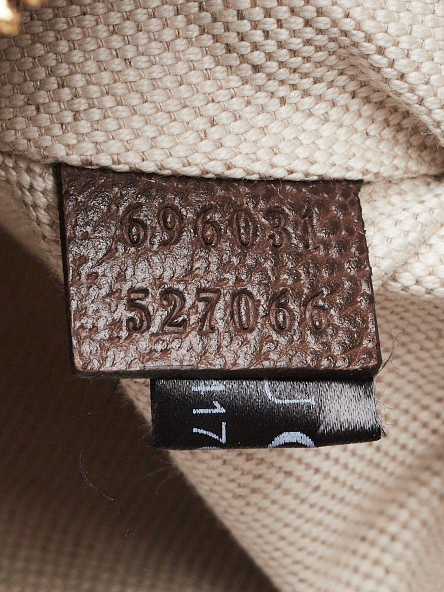Gucci Beige/Brown Jumbo GG Canvas Belt Bag | Yoogi's Closet