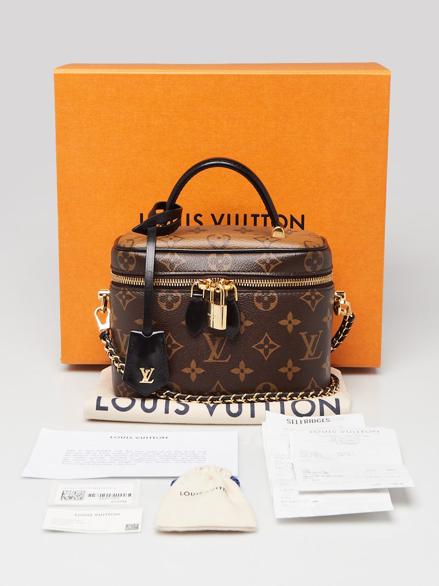 Louis Vuitton Monogram Reverse Canvas Vanity PM Bag | Yoogi's Closet