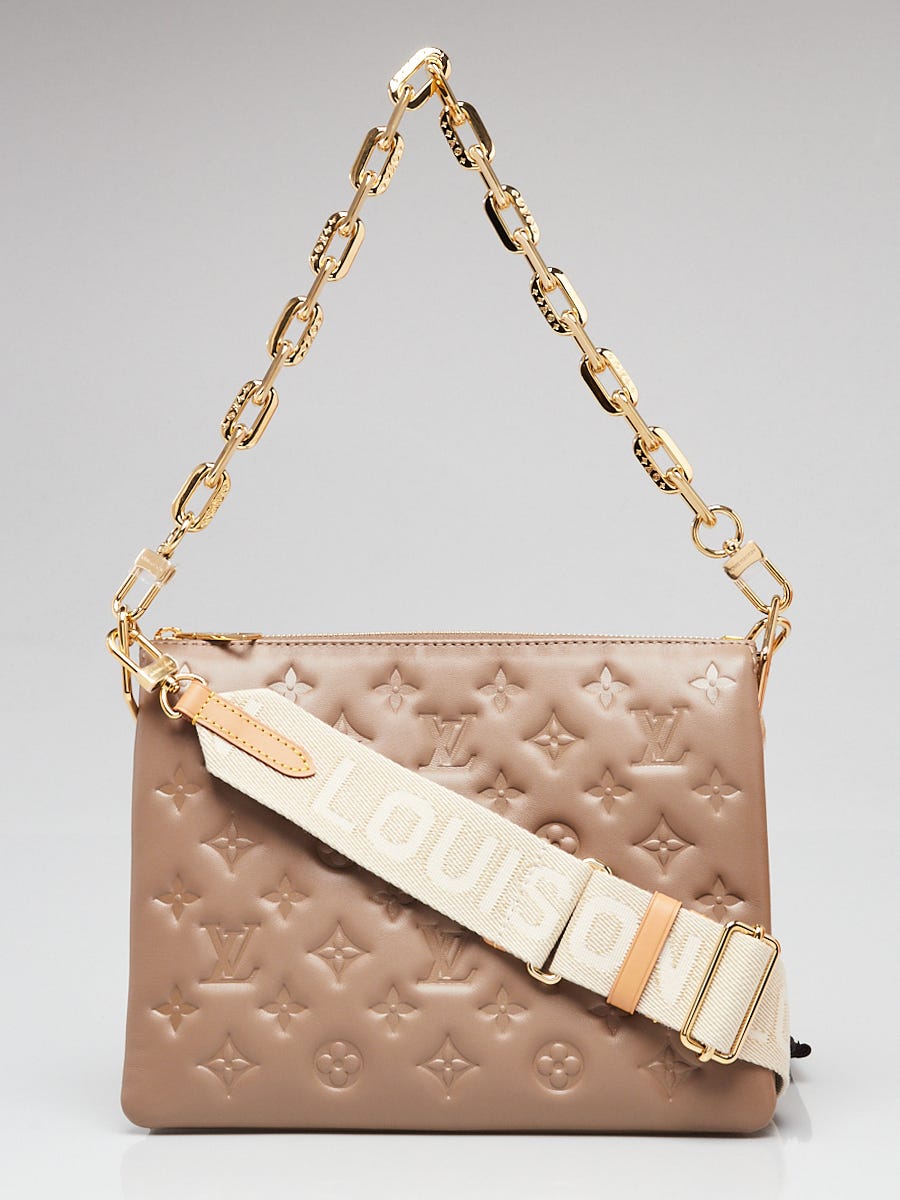 COUSSIN PM 26 IN JASMINE PINK MONOGRAM EMBOSSED LAMBSKIN main image 1