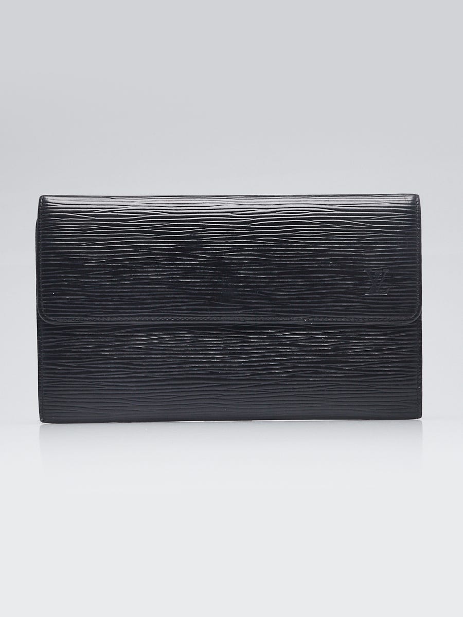 Louis Vuitton Black Epi Leather Porte-Tresor International Wallet