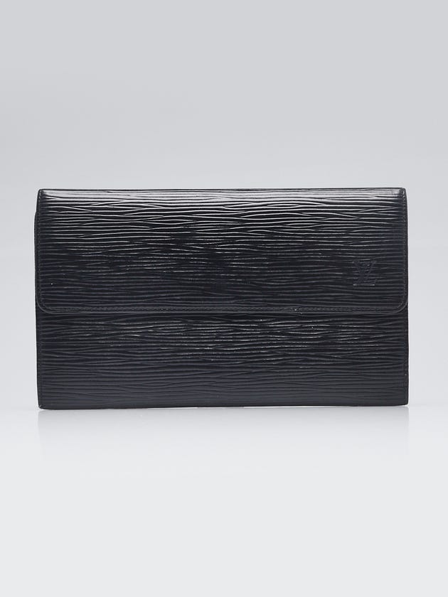 Louis Vuitton Black Epi Leather Porte-Tresor International Wallet
